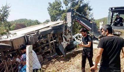 Andırın’daki kazada kamyon sürücüsü gözaltına alındı