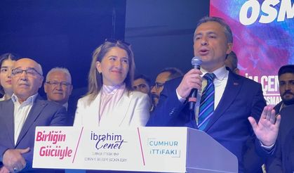 Osmaniye'de zafer İbrahim Çenet'in