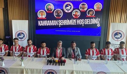 Kahramanmaraş İstiklalspor 7 Futbolcuyu Transfer Etti