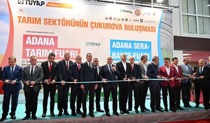 Adana Uluslararası Tarım ve Sera-Bahçe Fuarı açıldı