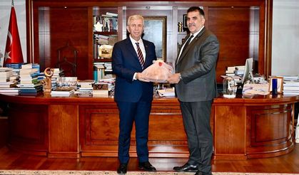 Başkan Karaca, Mansur Yavaş’ı Ziyaret Etti