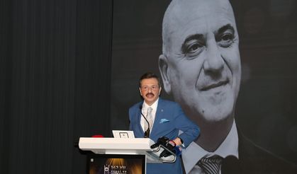 TOBB Başkanı Hisarcıklıoğlu, ATSO'nun ödül töreninde konuştu: