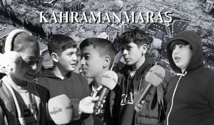 Kahramanmaraş’ta Depremin Acılarını Çocuklar Anlattı