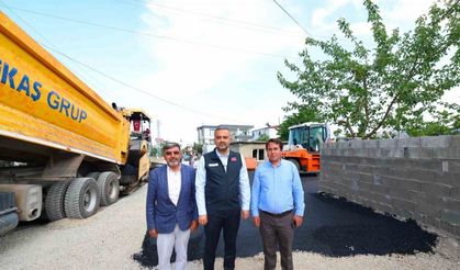 Onikişubat’ta 3 mahalleye 55 milyon liralık asfalt