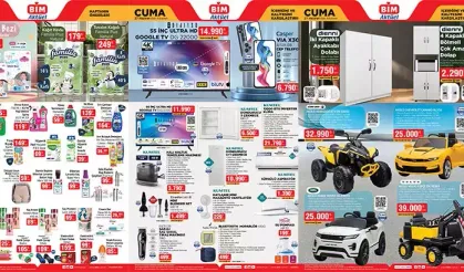 Akülü Araçtan Klimalara: BİM'de Teknoloji Şöleni Başladı