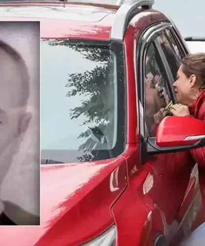 Eşinin Ölü Bulunduğu Aracın Camına Vurarak, “Ne Olur Kalk Aşkım” Diyerek Gözyaşı Döktü
