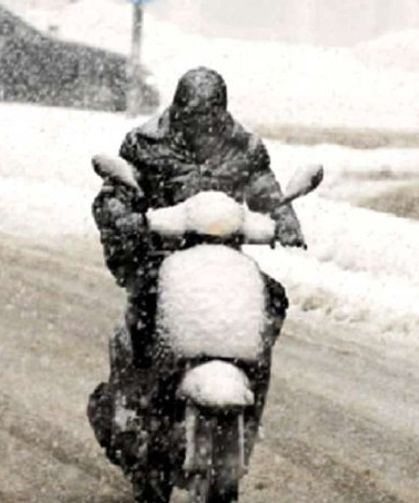 Kar Nedeniyle Motosiklet ve Motokuryelere 2 Gün Trafik Yasağı
