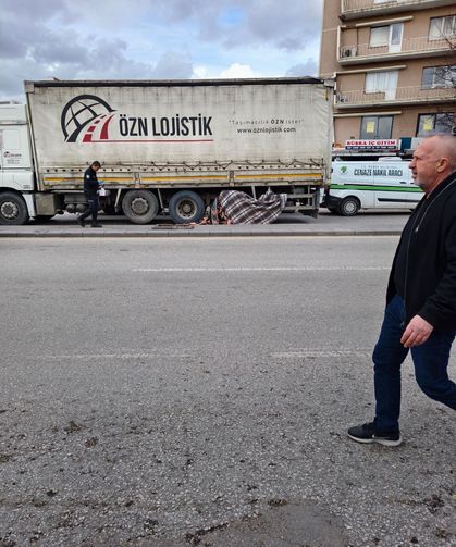 Ankara’da TIR’ın altında kalan kadın hayatını kaybetti