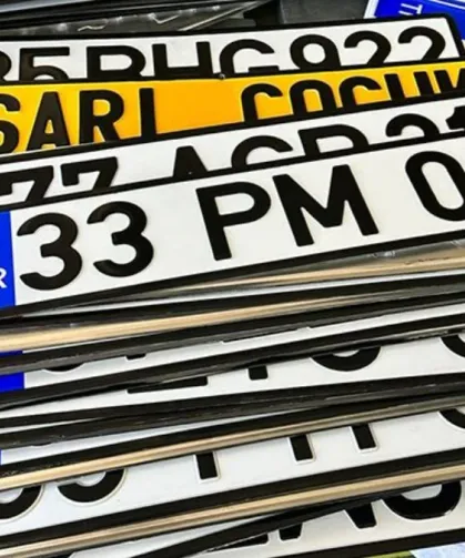 Ankara’da Sahte Plaka Operasyonu: 2,45 Milyonluk Malzeme Ele Geçirildi