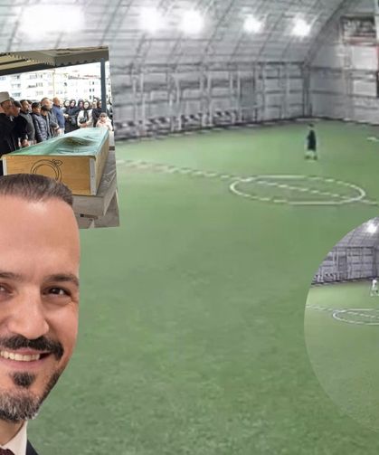 Halı sahada kalp krizi geçiren öğretmen Mesut Sarıboğa hayatını kaybetti