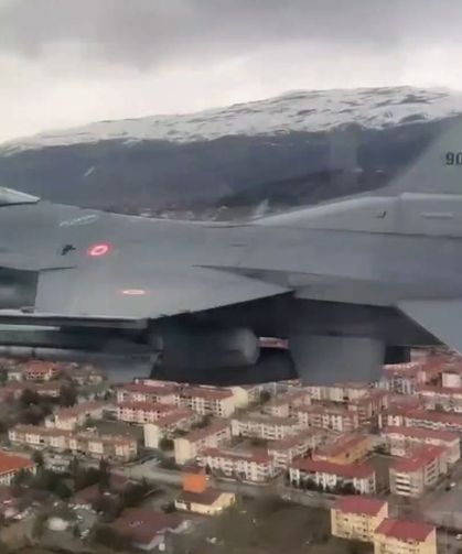 Erzincan'ın kurtuluşunun 108. yılında Hava Kuvvetleri’nden anlamlı uçuş