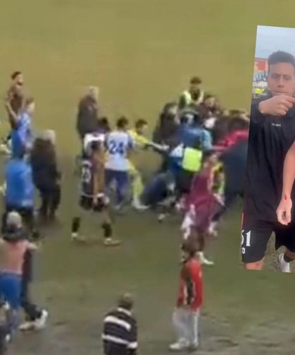 Merzifonspor-Bartınspor maçının ardından kavga: 3 oyuncu yaralandı