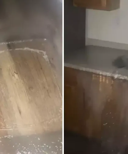 Musluğu Açık Unutan Ev Sahibi Şokta: Tüm Ev Buz Tuttu