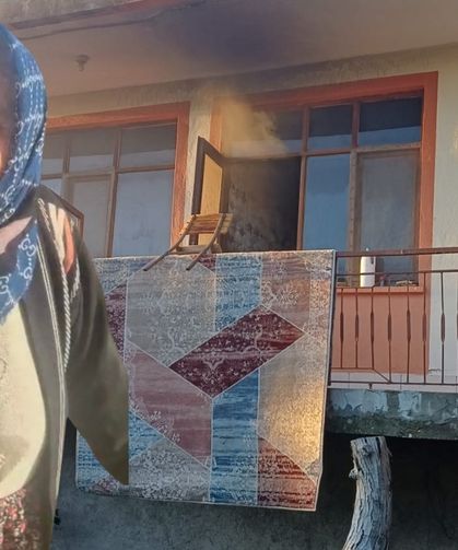 Serik'te çıkan ev yangınında 84 yaşındaki kadın hayatını kaybetti