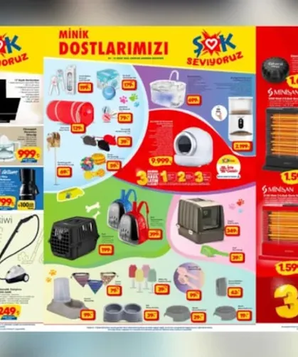 ŞOK Kahramanmaraş’ta Evcil Dostlar İçin Özel Ürünleri Mağazalara Getirdi