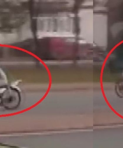 Trafikte tehlikeli hareket yapan motosiklet sürücüsüne 71 bin TL ceza