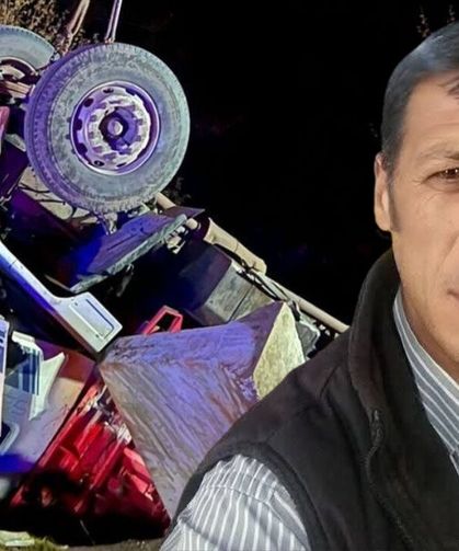 Alanya’da kamyon şarampole uçtu! Veli Bucak hayatını kaybetti