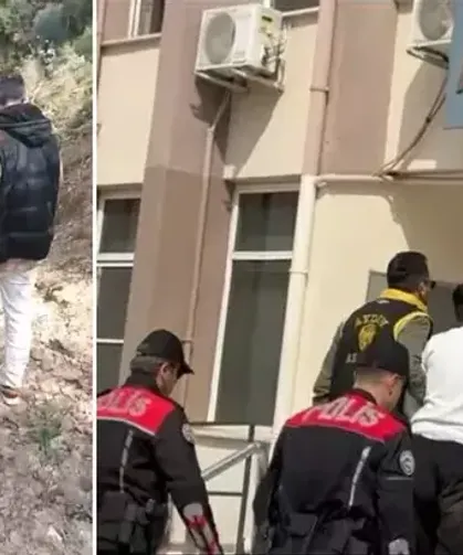 Aydın'da firari hükümlü kovalamaca sonucu dağlık alanda yakalandı