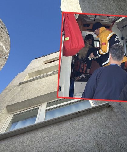 Babasının attığı demir başına isabet eden adam hayatını kaybetti