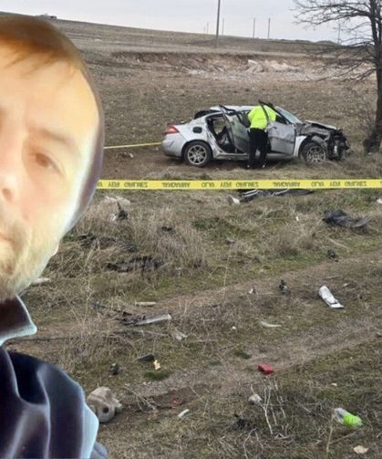 Bayram yolunda facia baba öldü anne ve çocuklar yaralandı