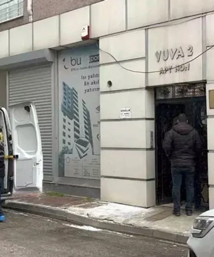 Eşini boğdu, ardından 7’nci kattan atladı