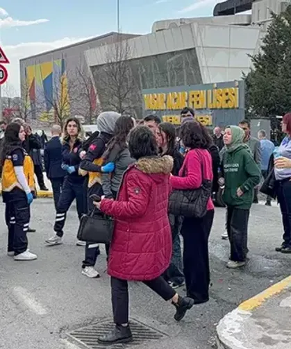 Fen lisesinin laboratuvarında patlama: 4 öğrenci yaralandı