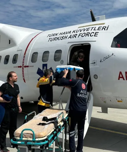 Hava Kuvvetleri'nden yaşam uçuşu! Akciğer nakli yapıldı
