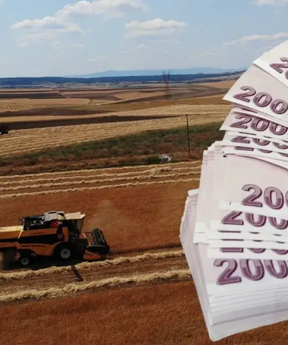 Çiftçilere 8,7 milyar lira tarımsal destekleme ödemesi bugün hesaplarda