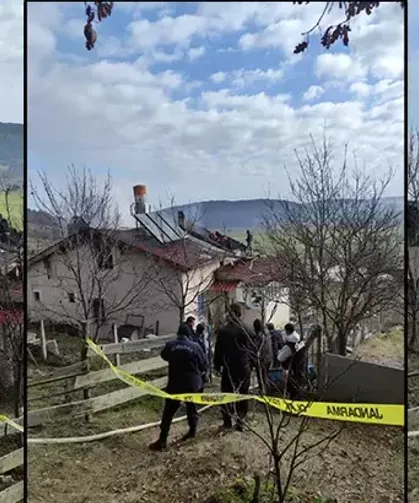 Karabük'te evde çıkan yangında öldü, eşi yaralandı