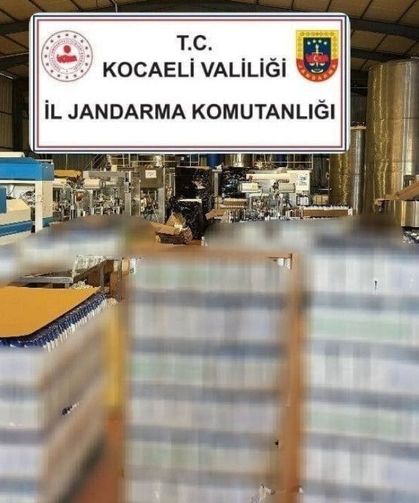 Kocaeli’nde 40 milyon TL’lik sahte şampuan ele geçirildi