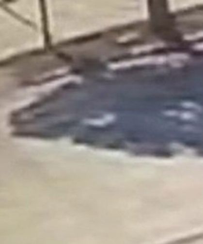 Motosikletiyle yaya geçidinden geçmek isteyen adamın hayatını kaybettiği kaza anı kamerada