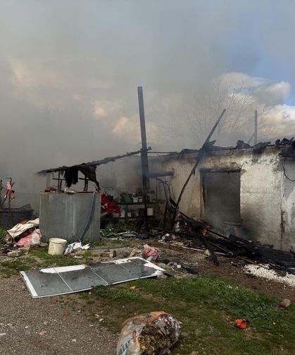 Muğla Menteşe'de ev yangını! Aile bireyleri alevlerin arasından kaçtı