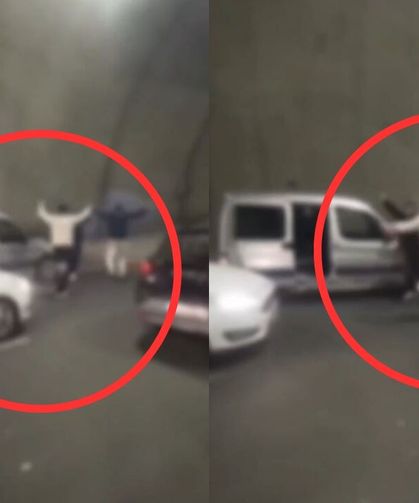 Trabzon Akyazı Tüneli’nde müzik açıp dans eden sürücüye 180 bin lira ceza