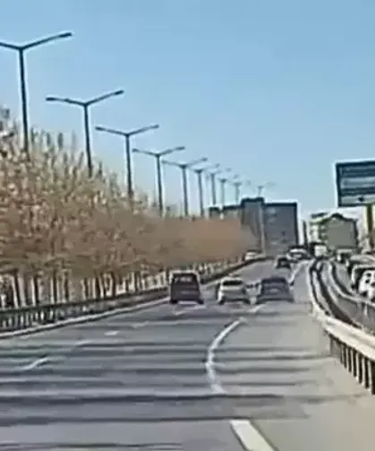 1 çocuğun öldüğü kazaya neden olan kaza kamerada