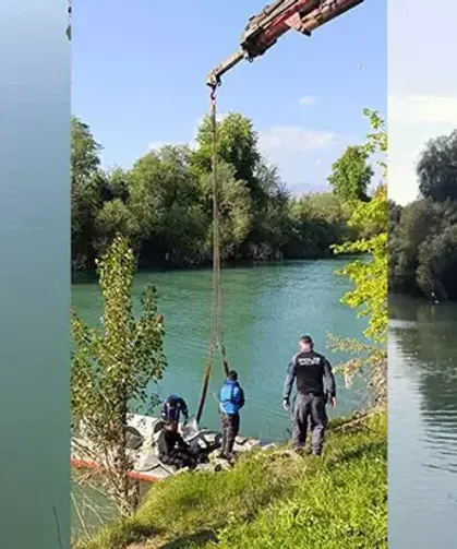 8 gündür kayıp olan zabıta hem karada hem ırmakta aranıyor