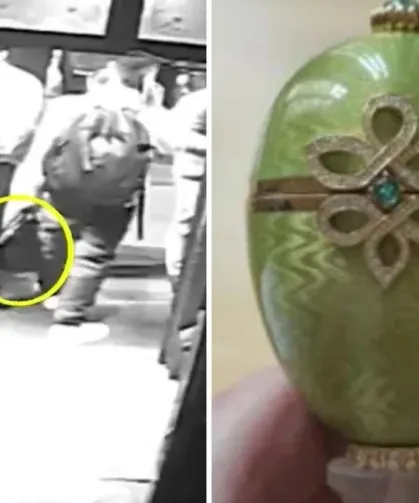 90 Milyon TL’lik Fabergé Yumurtasını Çaldı, Sadece Sigara Aldı!