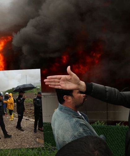 Adana’da yıkım sırasında ortalık karıştı! Evini ateşe verip engel olmaya çalıştı