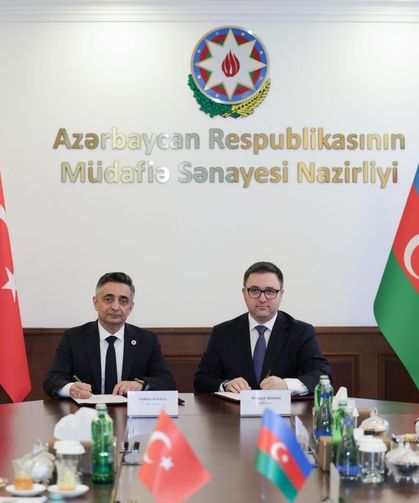 SSB ve Azerbaycan Savunma Sanayisi Bakanlığı arasında iş birliği sözleşmesi imzalandı