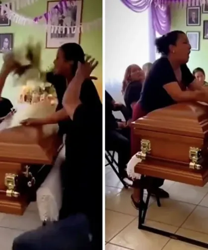 Cenazede Skandal! İki Kadın Aynı Adam İçin Kavga Etti