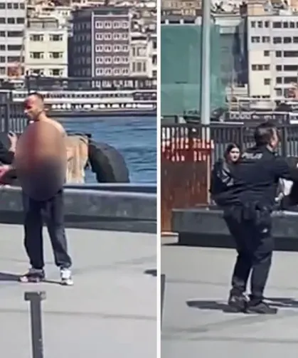 Döner Bıçağıyla Boğazını Kesti