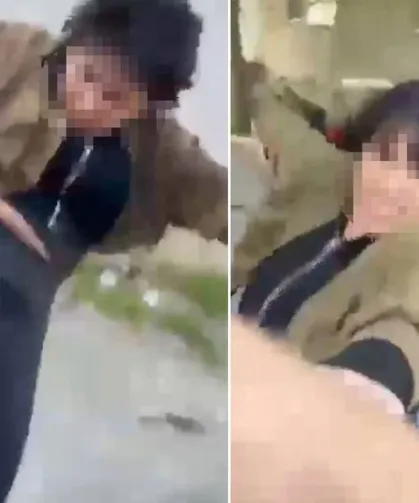 Eski Eşine Kaskla Saldırdı