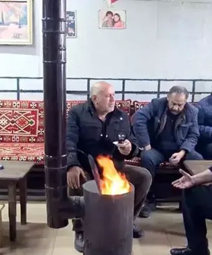 Hava sıcaklığı eksi derecelere düştü, nisanda da soba yaktılar