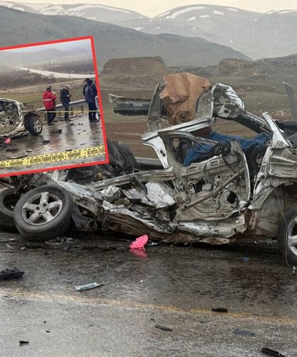 Malatya Doğanşehir’de feci kaza! TIR ile otomobil çarpıştı 3 ölü