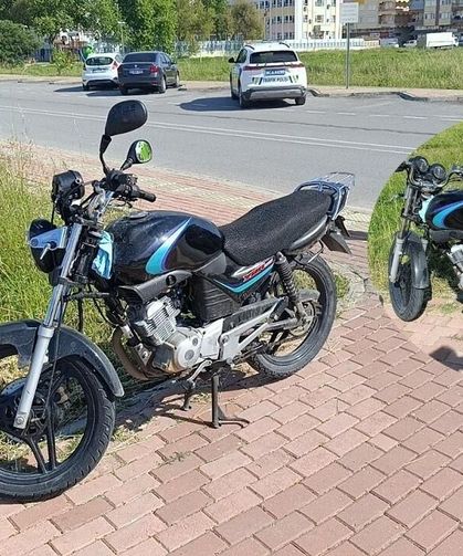 Manavgat'ta motosiklet devrildi! Alper T. yaralandı!