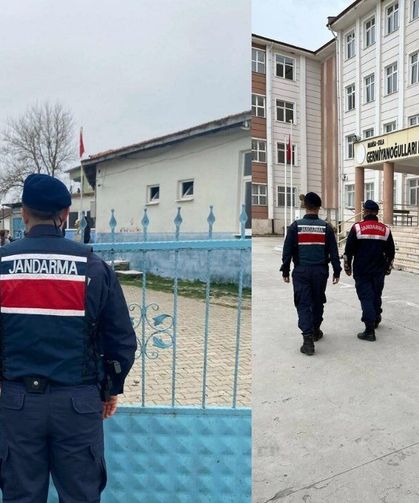 Manisa'da okullarda jandarma nöbeti: 474 personel sahada!