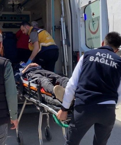 Mersin’de Motosikletten Düşen Sürücü Yaralandı