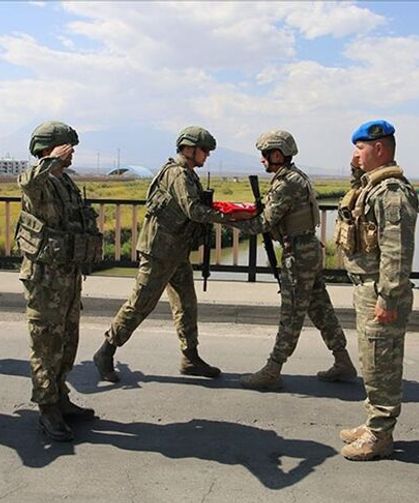Nahçıvan Askerleri Türkiye’de! Kardeşlik Tatbikatı Başladı