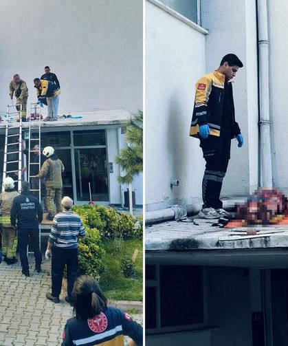 Silah Seslerinin Ardından Kadın 6’ncı Kattan Atladı