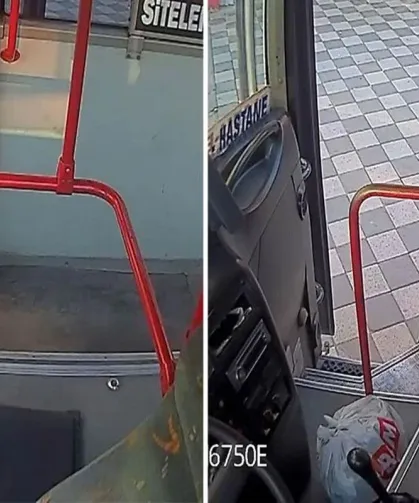 2 Yaşındaki Çocuk Emekleyerek Otobüse Gizlice Bindi
