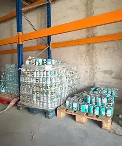 4,5 milyon TL'lik tarihi geçmiş ürünlere yeni tarih basılan depoya baskın